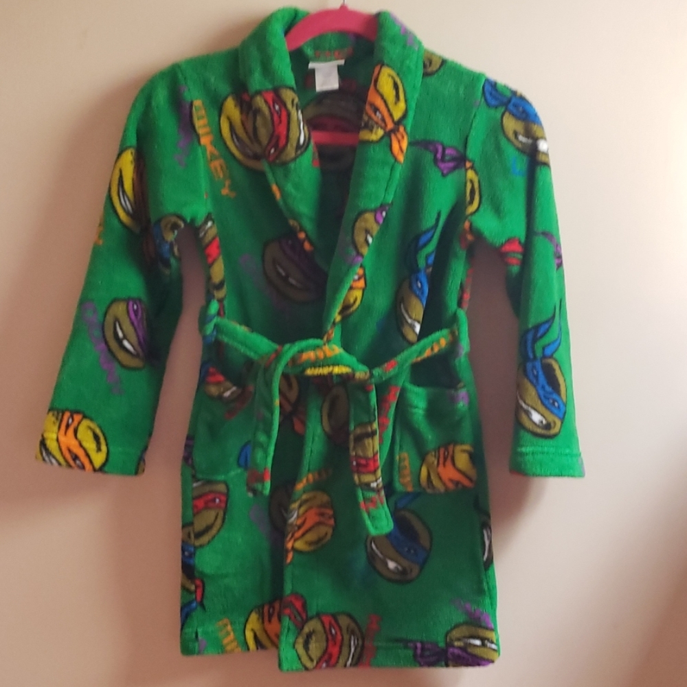 NWOT Teenage Mutant Ninja Turtles Fleece Robe